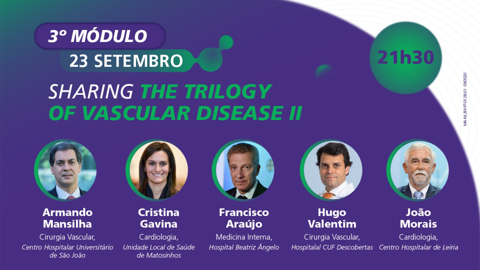 “The Trilogy of Vascular Disease II” – Uma sessão Sharing Experience a não perder!